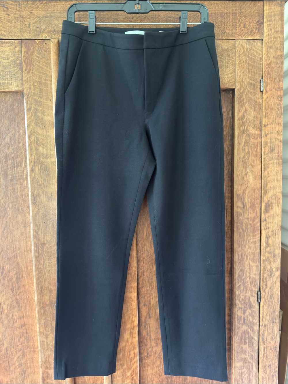 Vince Black Ankle Cropped Dress Pants